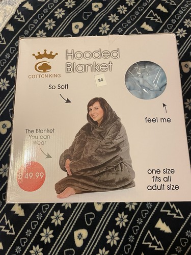 Coperta con cappuccio taglia
