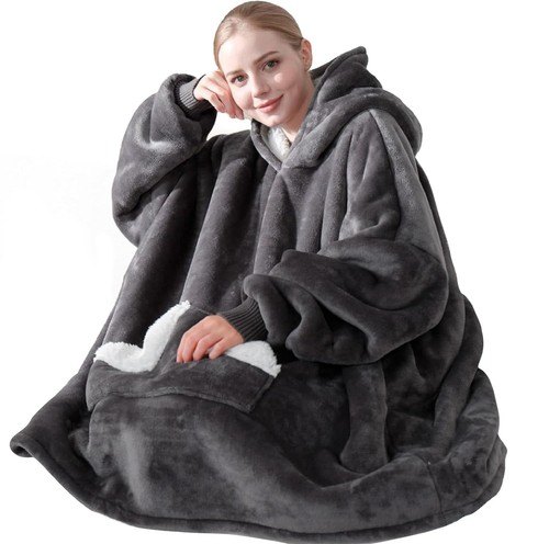 Felpa con cappuccio coperta