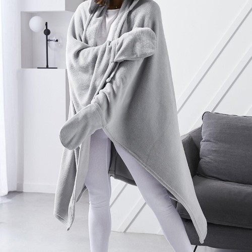 Coperta morbida con maniche - , e