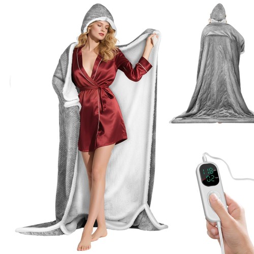 Coperta riscaldata indossabile