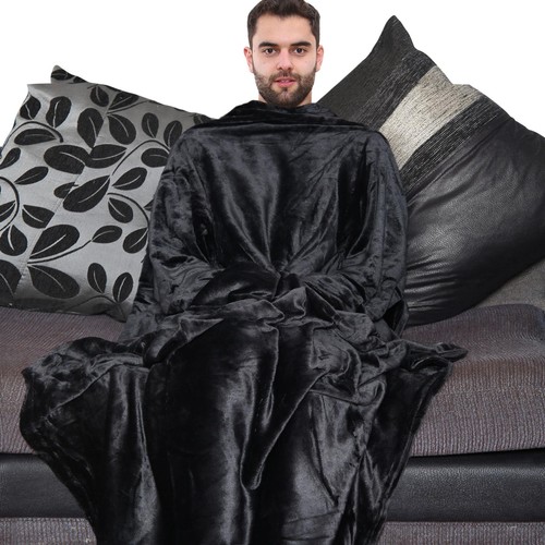 Coperta unisex uomo donna nera