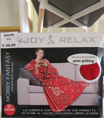 Coperta con maniche colore - coperta,