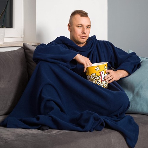Mostro coperta blu coccole - blu, con