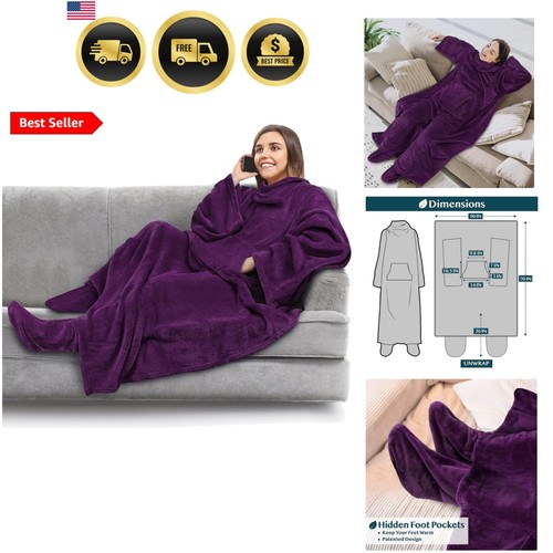 Coperta pile con maniche - in,