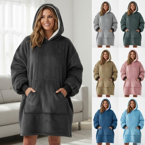 Felpa con cappuccio oversize